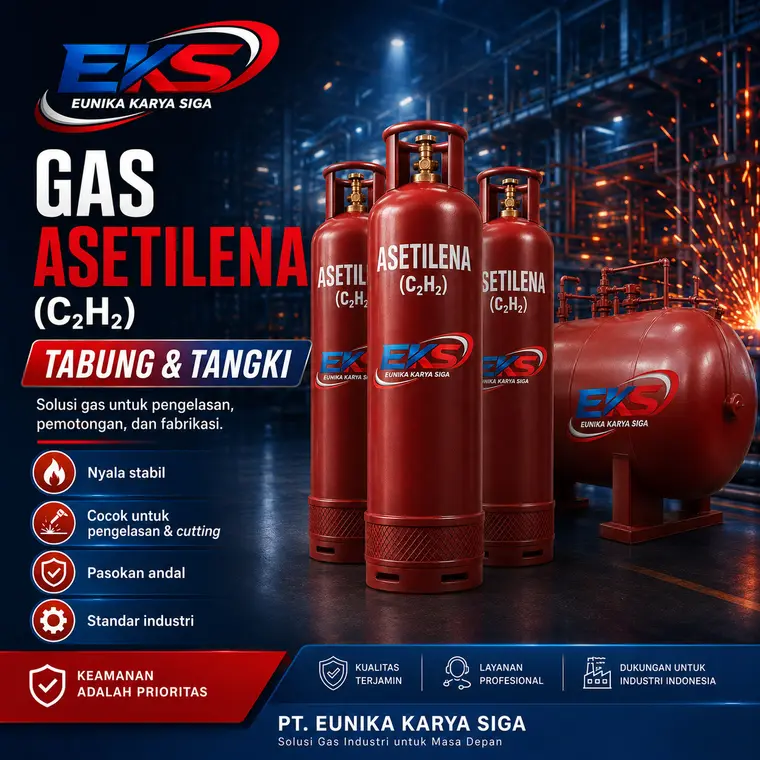 Supplier Gas Asetilin