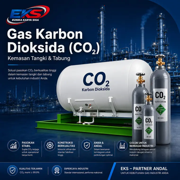Jual Gas Karbon Dioksida (CO₂)